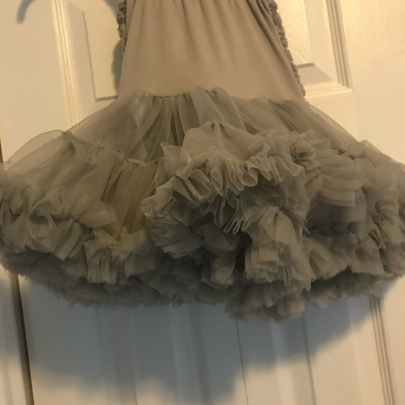 Toddler grey tutu dress - Picture 3 of 3
